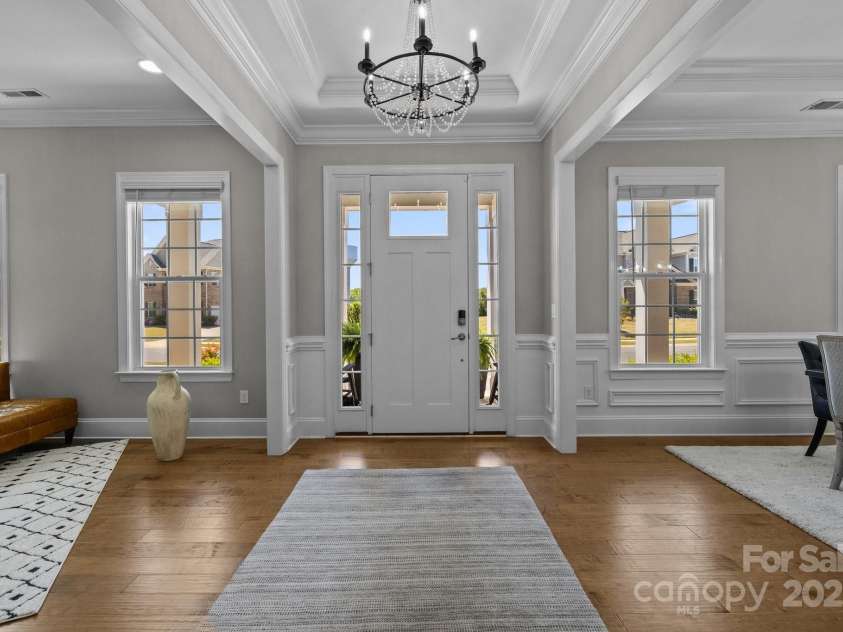 1052 Harlow's Crossing Drive, Weddington, NC 28104.  MLS# CAR4246716, YatesRealty ID 8684. Entry
