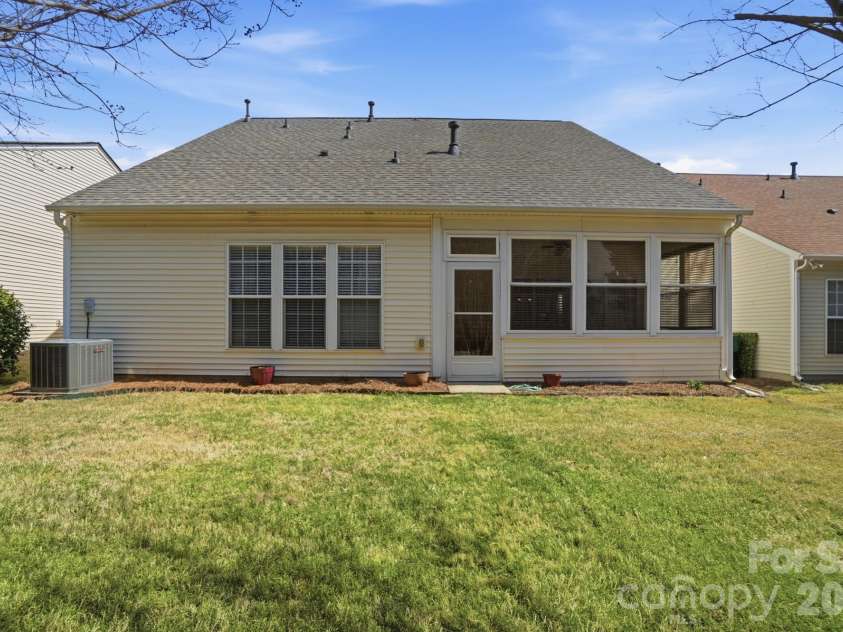 6319 Highland Commons Road, Charlotte, NC 28269.  MLS# CAR4364651, YatesRealty ID 8684. Back View