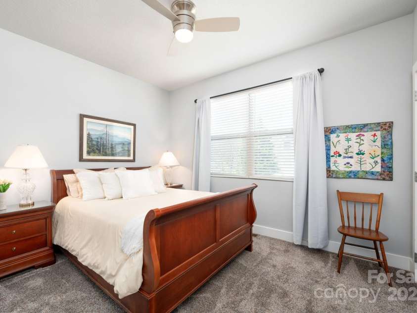 19 Dynasty Lane, Candler, NC 28715.  MLS# CAR4243539, YatesRealty ID 8687. Large Main-Level Bedroom