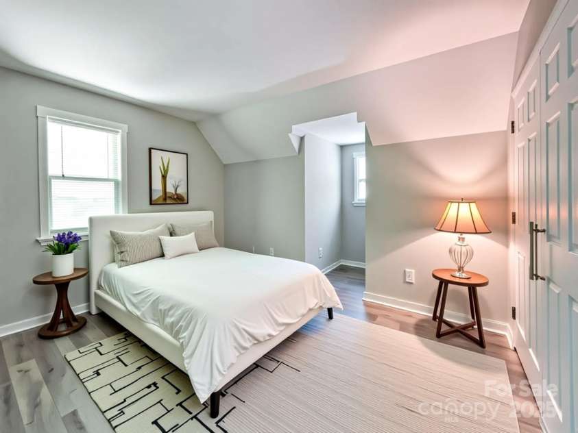 2113 Killarney Place, Charlotte, NC 28262.  MLS# CAR4247042, YatesRealty ID 8697. Bedroom 2  upstairs virtually staged