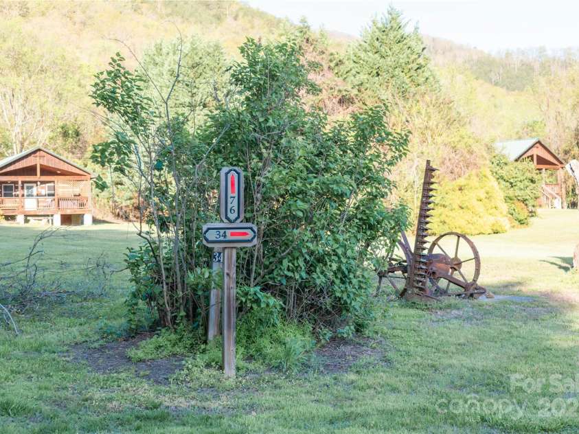 34 & 76 Lodge Cabin Lane, Hot Springs, NC 28743.  MLS# CAR4249123, YatesRealty ID 8701. 