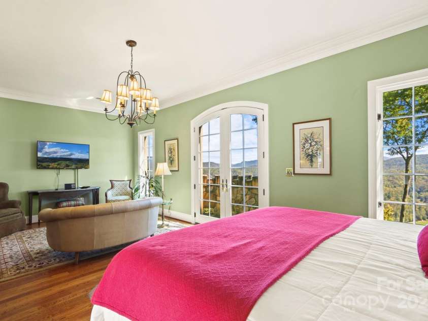 5742 NC Highway 194 None, Banner Elk, NC 28604.  MLS# CAR4309269, YatesRealty ID 871. Second-level suite 2 with private stone balcony