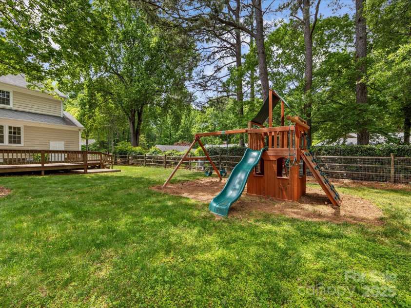 5817 Portburn Road, Charlotte, NC 28211.  MLS# CAR4250270, YatesRealty ID 8714. New play equipment can remain