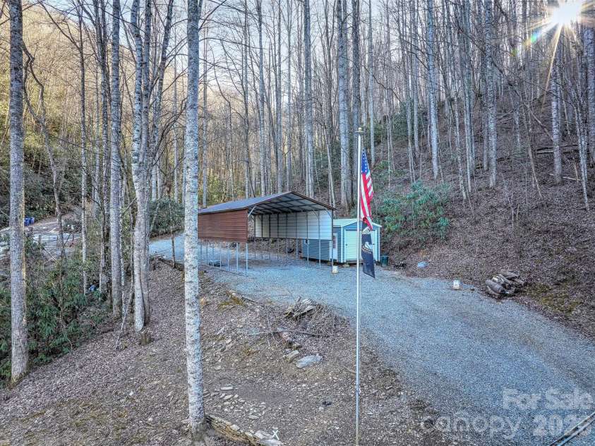 390 Camp Branch Road, Whittier, NC 28789.  MLS# CAR4344543, YatesRealty ID 8715. 