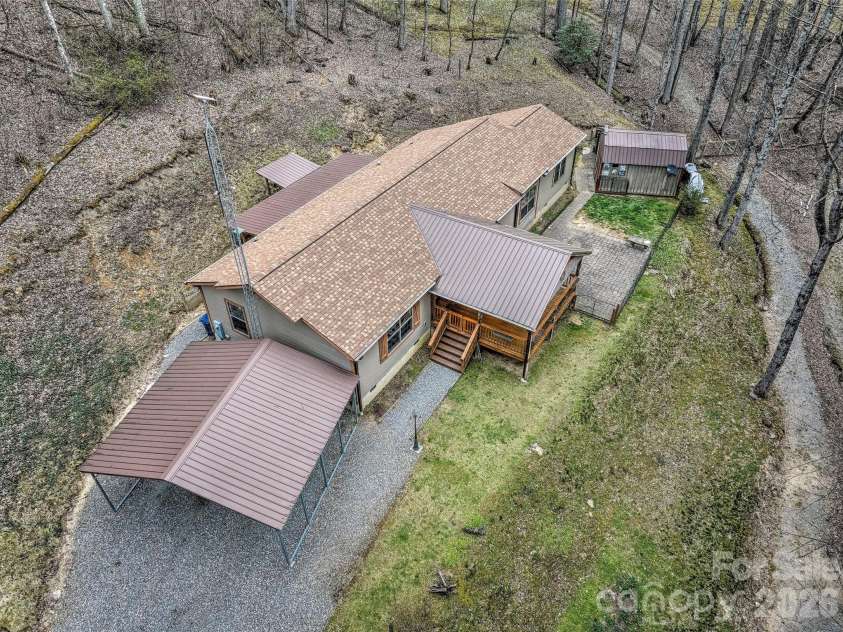 390 Camp Branch Road, Whittier, NC 28789.  MLS# CAR4344543, YatesRealty ID 8715. 