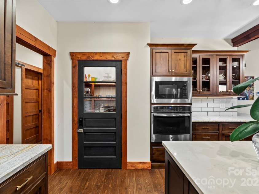 49 Emory Paige Road, Weaverville, NC 28787.  MLS# CAR4243826, YatesRealty ID 8716. Walk-in Pantry