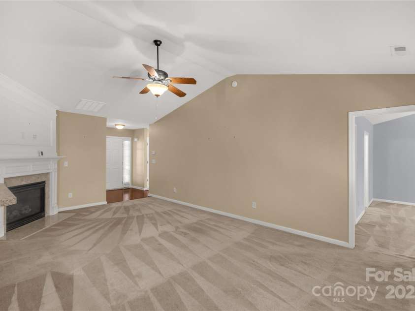 3411 Xandra Court, Indian Land, SC 29707.  MLS# CAR4242708, YatesRealty ID 8725. Gas fireplace for cool evenings