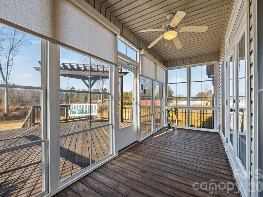310 Clarendon Estates Drive, Clover, SC 29710.  MLS# CAR4305120, YatesRealty ID 8730. Back Porch 