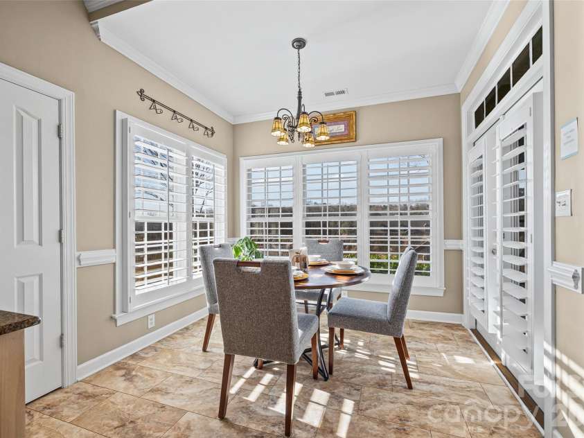310 Clarendon Estates Drive, Clover, SC 29710.  MLS# CAR4305120, YatesRealty ID 8730. Breakfast Nook