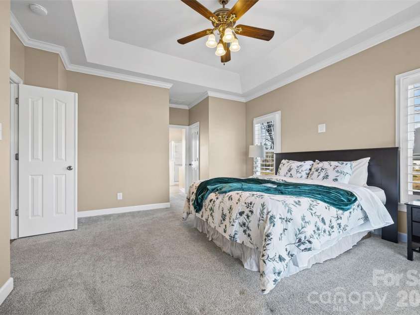 310 Clarendon Estates Drive, Clover, SC 29710.  MLS# CAR4305120, YatesRealty ID 8730. Primary Bedroom - King Sized Bed