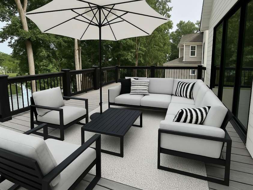 153 High Hills Drive, Mooresville, NC 28117.  MLS# CAR4246842, YatesRealty ID 8735. Virtually Staged Upper Deck