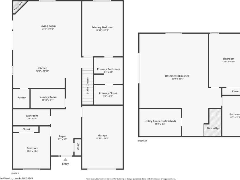 5588 Table View Lane, Lenoir, NC 28645.  MLS# CAR4317047, YatesRealty ID 8739. 