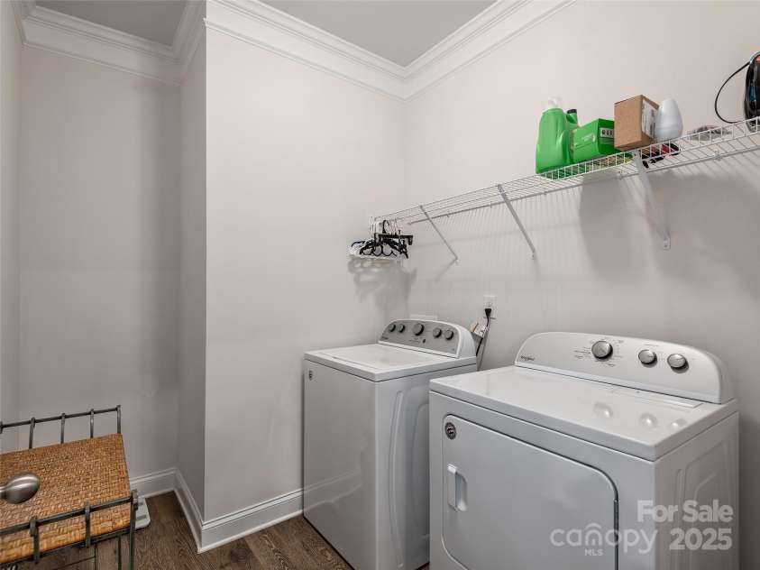 602 Summerfield Place, Flat Rock, NC 28731.  MLS# CAR4276322, YatesRealty ID 8744. Laundry Room 6'5