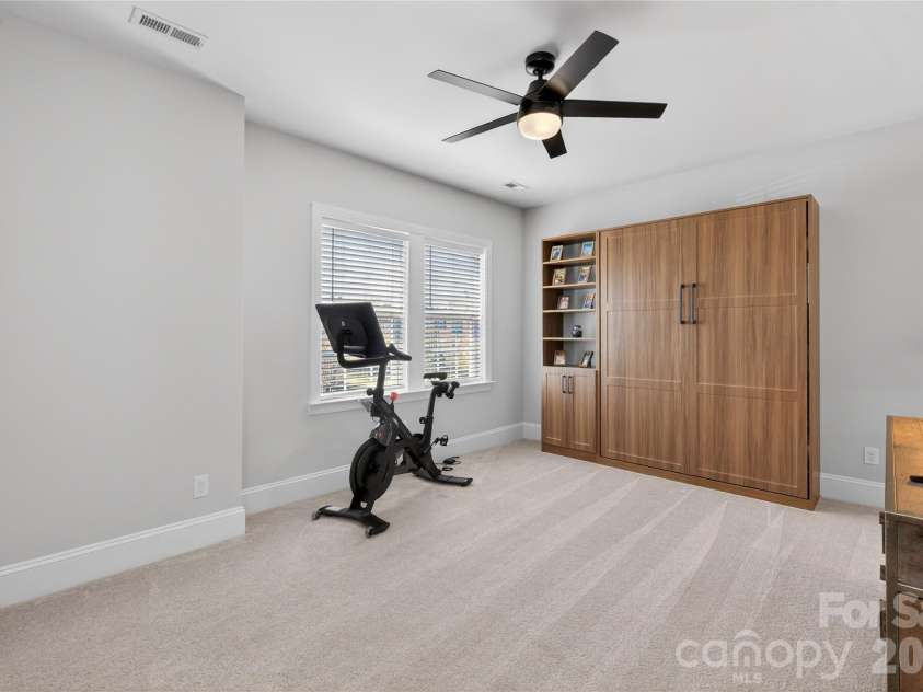 6608 Forage Lane, Charlotte, NC 28277.  MLS# CAR4363092, YatesRealty ID 8751. Secondary bedrrom with Murphy bed