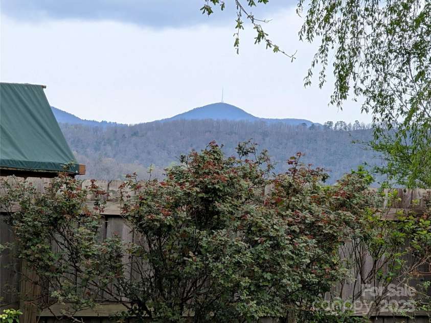 37 Hillside Drive, Etowah, NC 28729.  MLS# CAR4243156, YatesRealty ID 8761. Backyard view