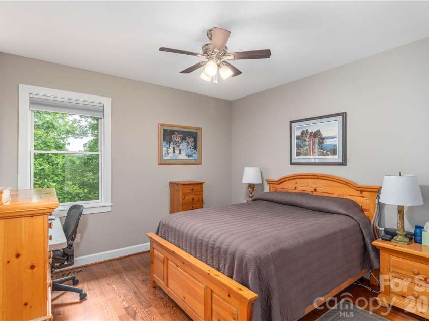 930 Big Raven Lane, Saluda, NC 28773.  MLS# CAR4270163, YatesRealty ID 8761. Bedroom 2 