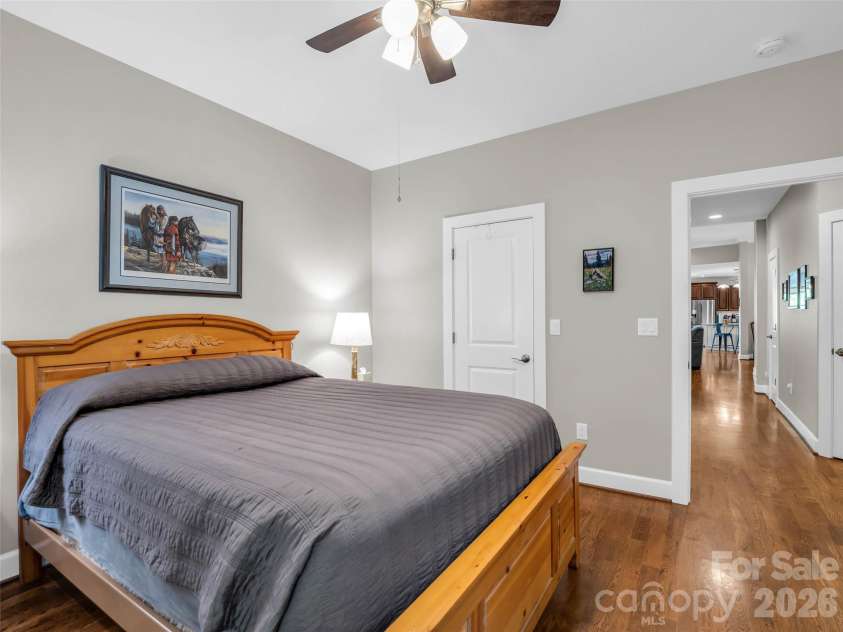 930 Big Raven Lane, Saluda, NC 28773.  MLS# CAR4405808, YatesRealty ID 8761. 2nd Bedroom