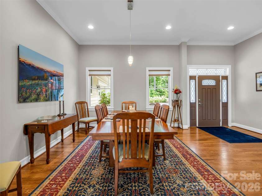 930 Big Raven Lane, Saluda, NC 28773.  MLS# CAR4405808, YatesRealty ID 8761. Dining Area