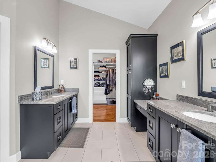 930 Big Raven Lane, Saluda, NC 28773.  MLS# CAR4405808, YatesRealty ID 8761. Primary Bathroom