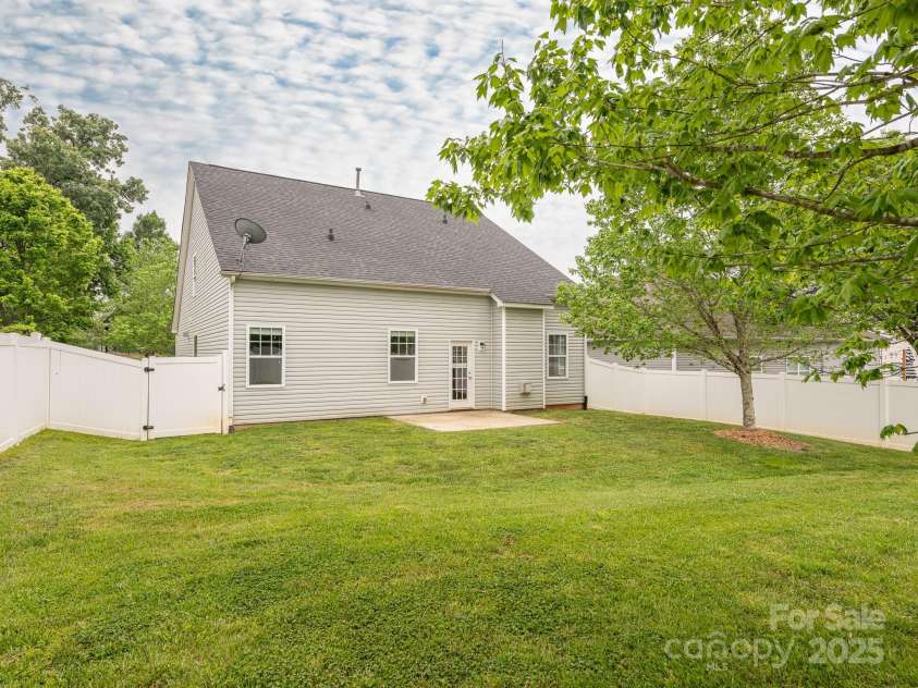 208 Fielding Street, Mount Holly, NC 28120.  MLS# CAR4249578, YatesRealty ID 8769. Fenced In Backyard