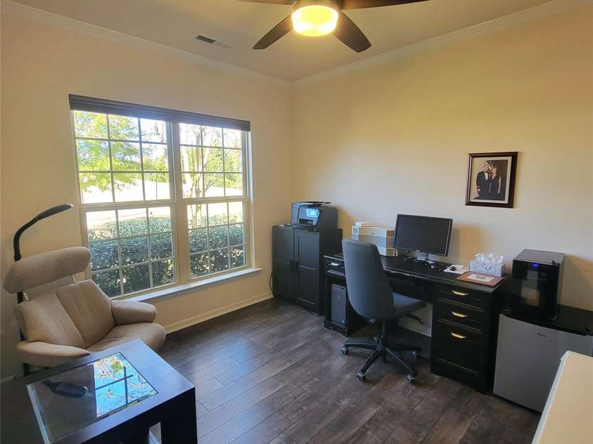 758 Peach Valley Lane, Fort Mill, SC 29715.  MLS# CAR4307389, YatesRealty ID 8771. The front Den/Office/Library /Study