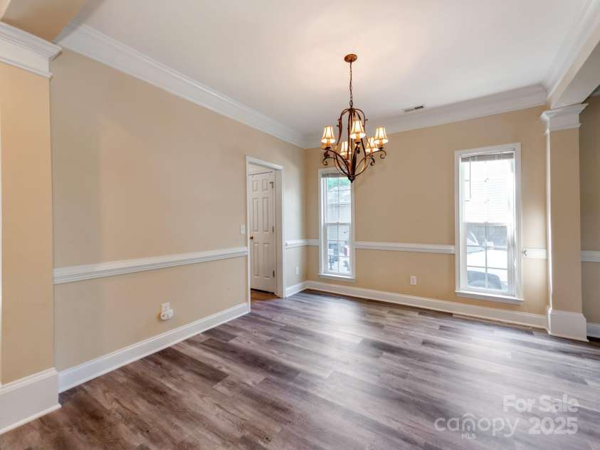 533 Montgrove Place, Concord, NC 28027.  MLS# CAR4255998, YatesRealty ID 878. Dining Rm