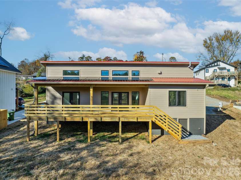 326 Emma Road, Asheville, NC 28806.  MLS# CAR4354213, YatesRealty ID 8786. Passive House design with solar array