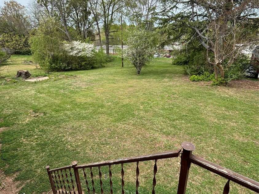 819 Piedmont Avenue, Kings Mountain, NC 28086.  MLS# CAR4364724, YatesRealty ID 8790. Veiw off back steps