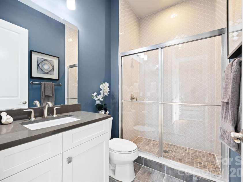 1045 Chippenham Avenue, Lancaster, SC 29720.  MLS# CAR4361759, YatesRealty ID 8794. Guest Bathroom Downstairs