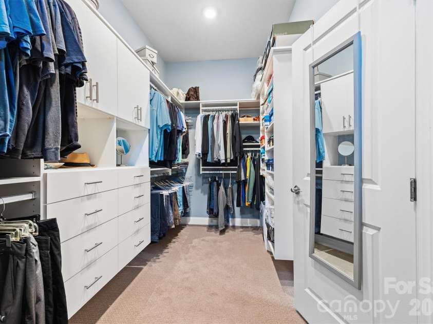 1045 Chippenham Avenue, Lancaster, SC 29720.  MLS# CAR4361759, YatesRealty ID 8794. Primary Master Closet