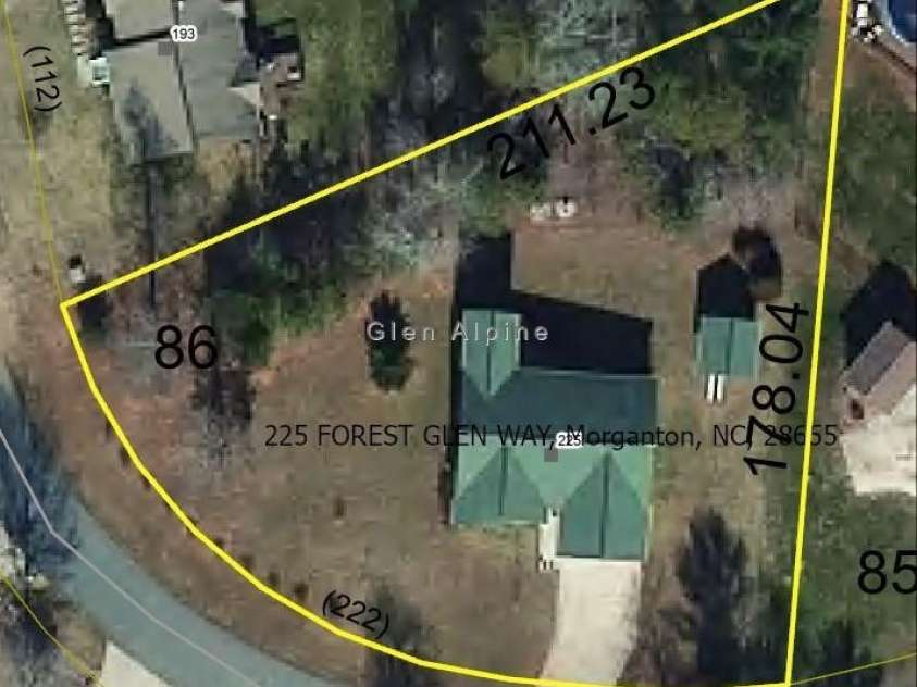 225 Forest Glen Way, Morganton, NC 28655.  MLS# CAR4266004, YatesRealty ID 88. 