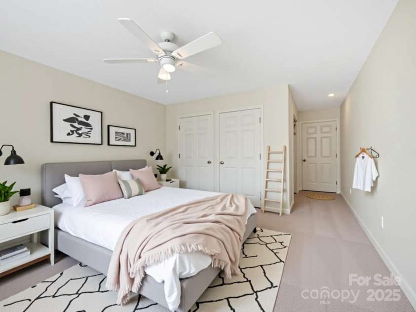 406 Carrington Place, Arden, NC 28704.  MLS# CAR4248260, YatesRealty ID 8804. Virtually Staged Primary Bedroom