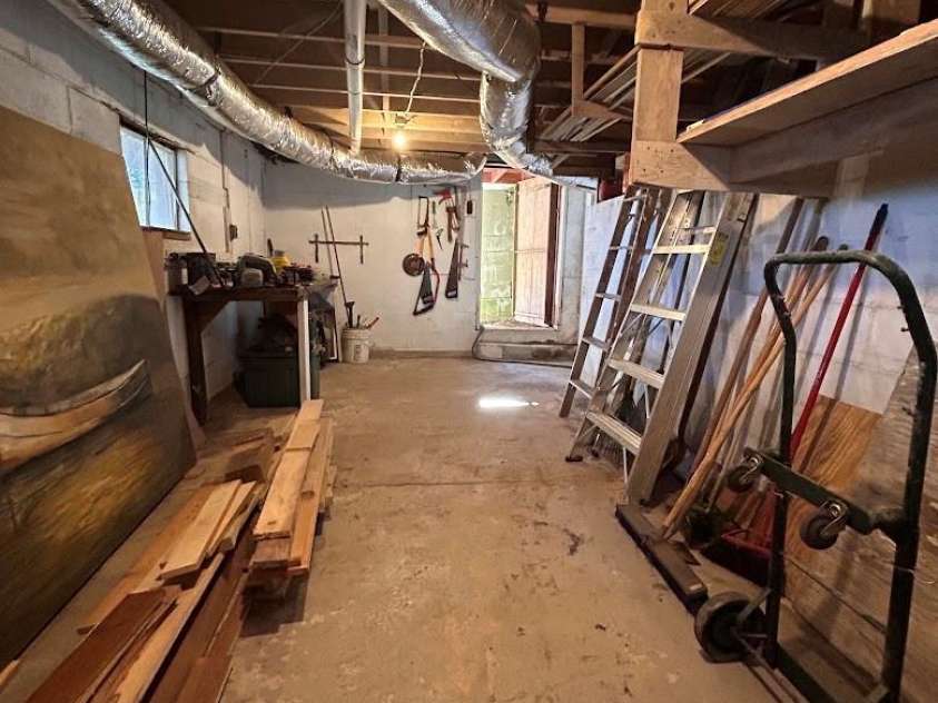 561 Deals Gap Road, Robbinsville, NC 28771.  MLS# CAR4144859, YatesRealty ID 8805. Basement Workshop