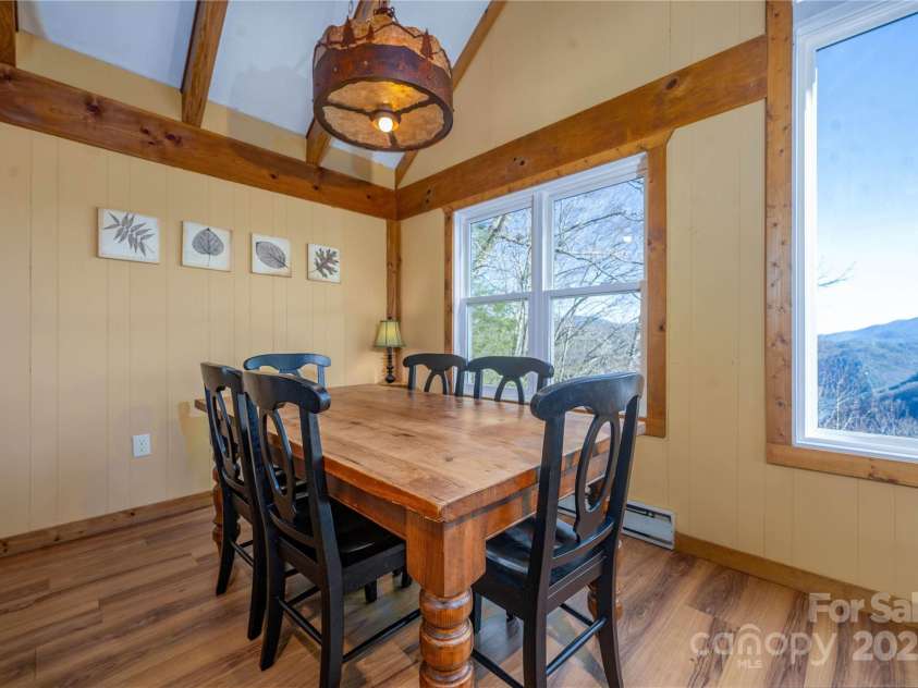 561 Deals Gap Road, Robbinsville, NC 28771.  MLS# CAR4144859, YatesRealty ID 8805. Dining Room
