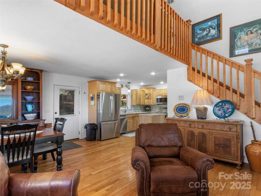 36 Crest Line Drive, Green Mountain, NC 28740.  MLS# CAR4237025, YatesRealty ID 8809. Open floor plan