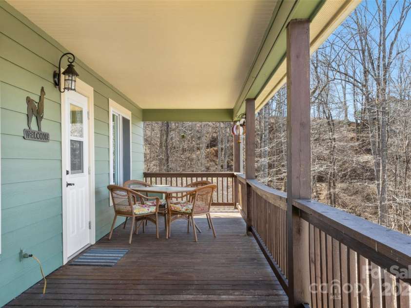 36 Crest Line Drive, Green Mountain, NC 28740.  MLS# CAR4237025, YatesRealty ID 8809. Top Deck to watch the sunset
