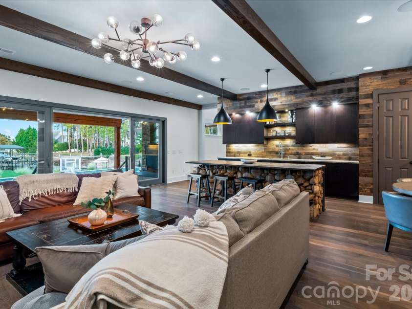 16407 Jetton Road, Cornelius, NC 28031.  MLS# CAR4326392, YatesRealty ID 881. Lake Views from Slide Room