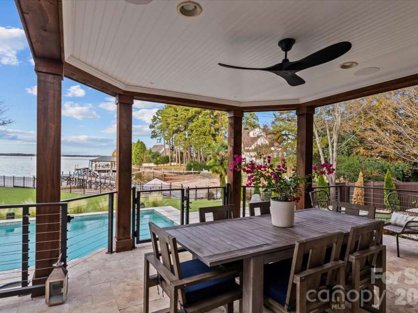 16407 Jetton Road, Cornelius, NC 28031.  MLS# CAR4326392, YatesRealty ID 881. Main Level Outdoor Covered Porch