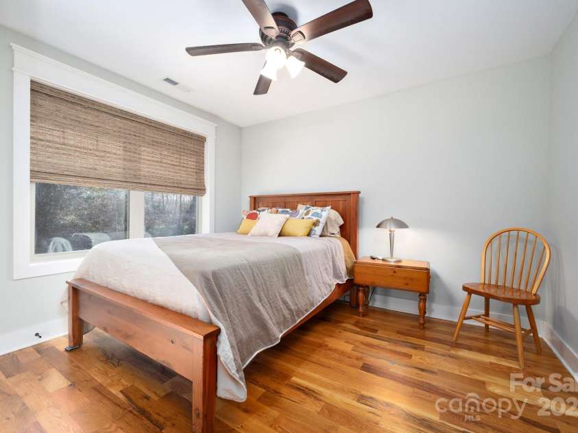 66 Deaver Street, Asheville, NC 28806.  MLS# CAR4217657, YatesRealty ID 8810. One of Three Upstairs Bedrooms