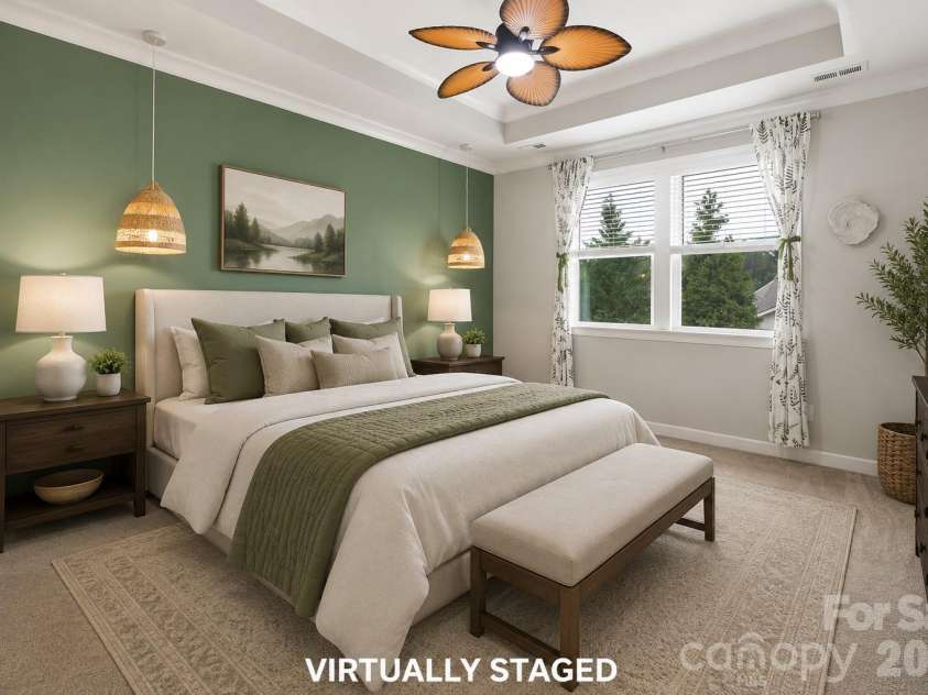 3024 Marchers Trace Drive, Charlotte, NC 28227.  MLS# CAR4393087, YatesRealty ID 8813. Primary Suite Virtually Staged 