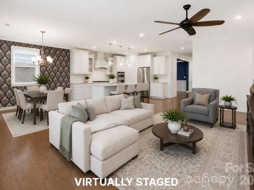 3024 Marchers Trace Drive, Charlotte, NC 28227.  MLS# CAR4393087, YatesRealty ID 8813. Virtually Staged