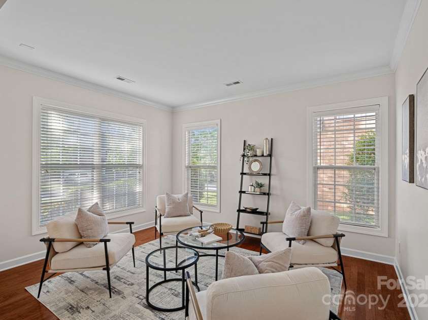 642 Vega Street, Concord, NC 28027.  MLS# CAR4248597, YatesRealty ID 8816. Light and Bright Sitting area/Living Room