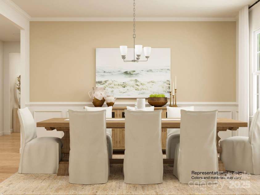 2807 Morning Song Way, Lancaster, SC 29720.  MLS# CAR4244598, YatesRealty ID 8827. Dining Room