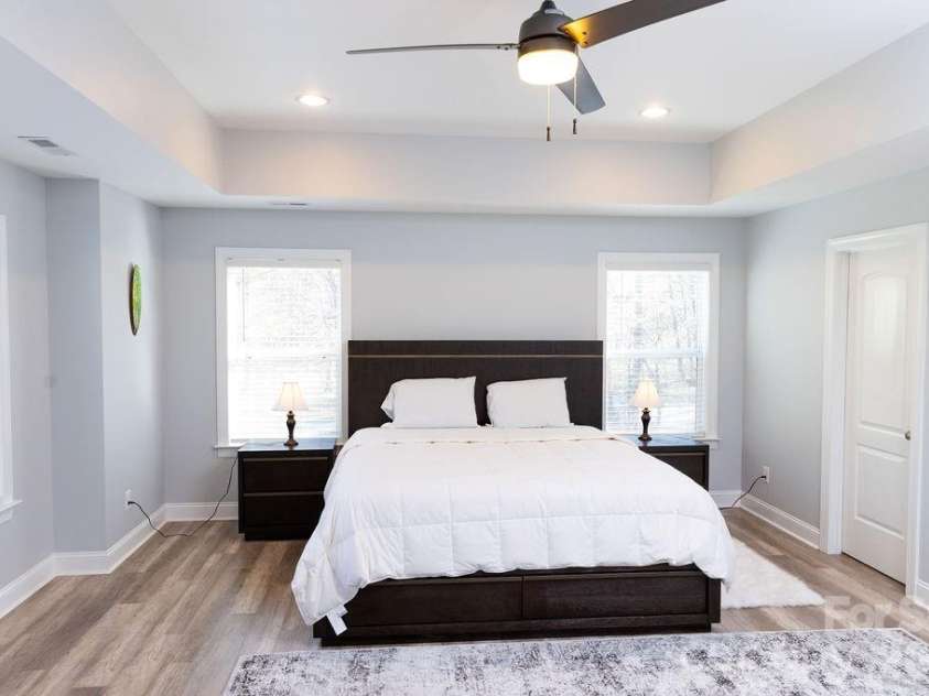 402 Spring Lake Drive, Monroe, NC 28110.  MLS# CAR4358144, YatesRealty ID 8837. Primary Bedroom