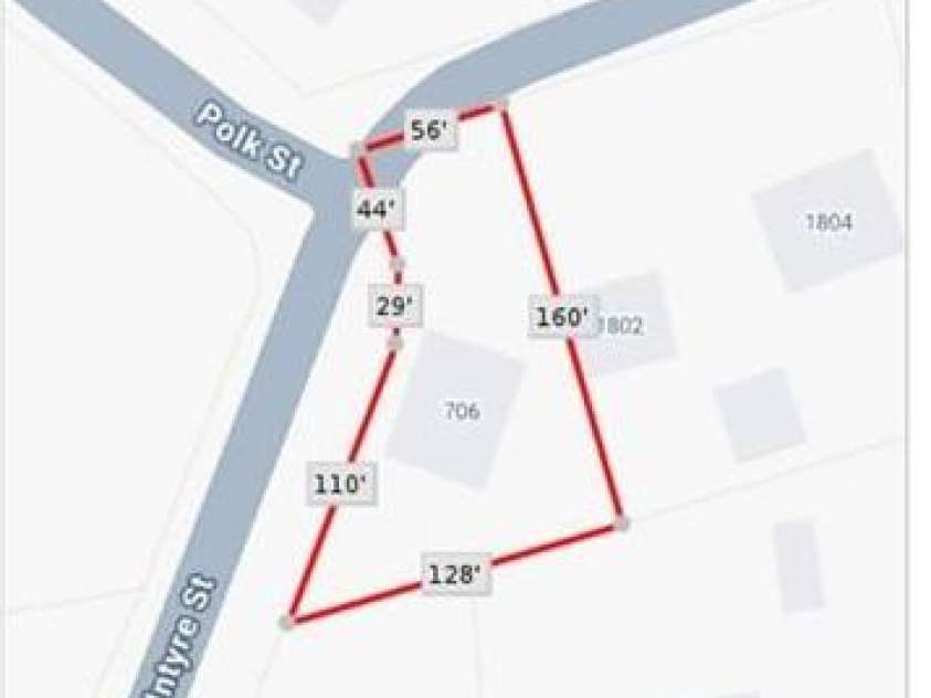 706 Mcintyre Street, Monroe, NC 28110.  MLS# CAR4268048, YatesRealty ID 8848. Approximate Dimensions