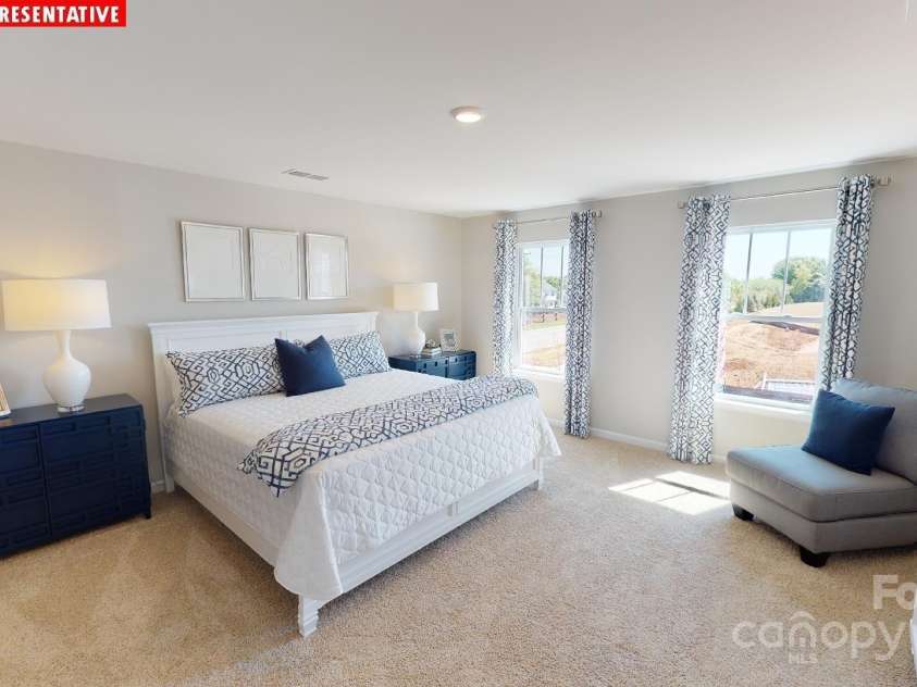 3527 Cramer Creek Drive, Gastonia, NC 28056.  MLS# CAR4221301, YatesRealty ID 886. Owner's suite is spacious