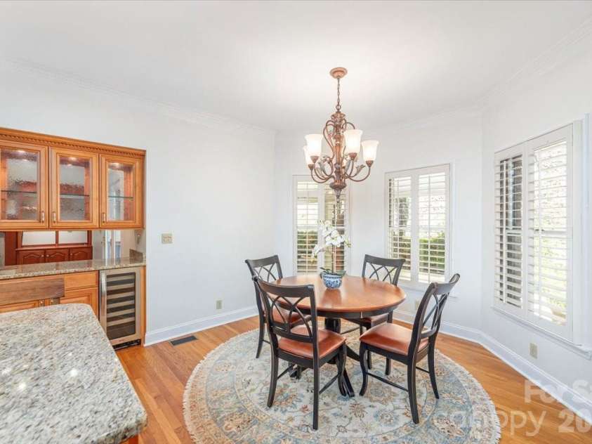 295 Laurel Ridge Drive, Waynesville, NC 28786.  MLS# CAR4312458, YatesRealty ID 8868. Breakfast Nook