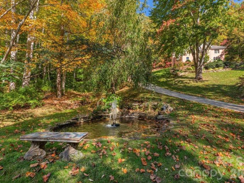 295 Laurel Ridge Drive, Waynesville, NC 28786.  MLS# CAR4312458, YatesRealty ID 8868. Water Feature