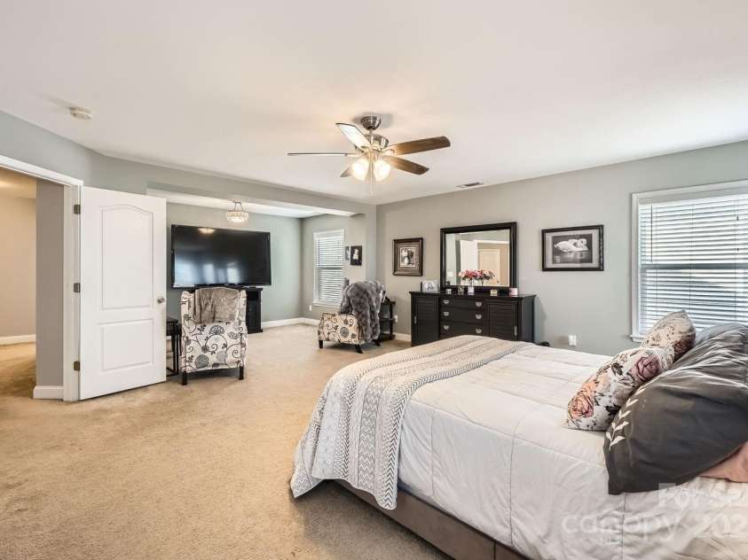 141 Silverspring Place, Mooresville, NC 28117.  MLS# CAR4218653, YatesRealty ID 8869. WHAT! Another area of your Primary Bedroom to use as you want! Look at that double door entry!