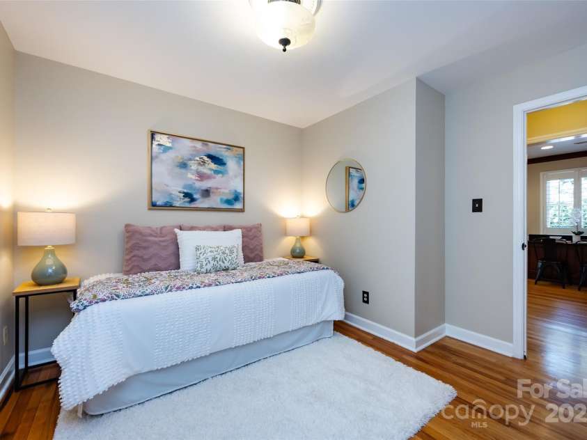 757 Concord Road, Davidson, NC 28036.  MLS# CAR4265019, YatesRealty ID 8872. Guest bedroom on the main level